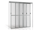 moustiquaire coulissante / pour porte