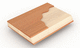 panneau sandwich pour agencement intérieur / face en bois / léger / écolabel PEFC