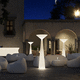 colonne lumineuse contemporaine / en polyéthylène / à LED / d'intérieur