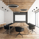 lampe acoustique / suspension / en PET / en fibre de polyester