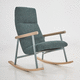 fauteuil contemporain / en tissu / avec dossier haut / avec repose-tête