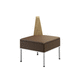 banquette modulable / contemporaine / en tissu / en acier inoxydable