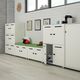 casier vestiaire en acier / pour bureau