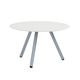 table basse contemporaine / en acier / ronde / pour hôtel
