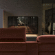 canapé Home Cinéma / modulable / en demi-cercle / contemporain