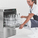 lave-vaisselle simple / pour cuisine professionnelle / à poser / pour couvert