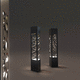 borne d'éclairage urbaine / contemporaine / en aluminium / à LED