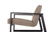fauteuil contemporain / en cuir / en bois / professionnel