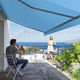 toile pour protection solaire / pour store banne / uni / à rayures
