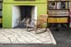 tapis contemporain / à carreaux / en laine / rectangulaire