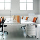 bureau pour open space / contemporain / en bois / professionnel