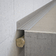profilé de finition en aluminium anodisé / pour angle extérieur / pour angle intérieur / pour cloison