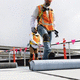 membrane d'étanchéité de protection / pour couverture / pour toiture-terrasse / en rouleau