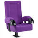 fauteuil de cinéma en tissu / en polypropylène / professionnel / violet