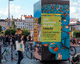 membrane textile en PES / enduite PVC / pour revêtement de façade / de bardage