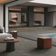 carrelage en céramique / en pierre naturelle / mat / intérieur