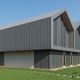 façade ventilée en zinc-titane / en plaques / lisse