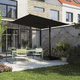 parasol déporté / en Sunbrella® / en aluminium / professionnel