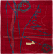 tapis contemporain / à motif / en laine / en soie
