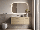 meuble avec lavabo résidentiel / contract / à usage domestique / pour bâtiment