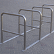 range-vélo au sol / sécurisé / pour espace public / pour école