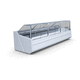 vitrine réfrigérée comptoir / pour commerce / en aluminium / en inox