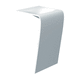 vasque sur pied / en composite / rectangulaire / contemporaine