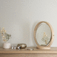 miroir à poser / contemporain / angulaire / rond