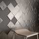 carrelage en céramique / métallisé / d'intérieur / mural
