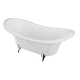 baignoire ovale / à poser / pour habitat / en résine