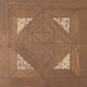 parquet contrecollé / en chêne / antique / à coller