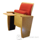 chaise d'auditorium contemporaine / d'intérieur / bois / en contreplaqué