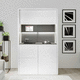 kitchenette compacte / en HPL / avec électroménager intégré / avec plaque de cuisson