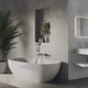 mitigeur pour douche / mural / en métal / en laiton