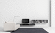 ensemble TV mural contemporain / en MDF