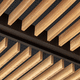 latte en bambou / avec isolant thermo-acoustique intégré / de plafond
