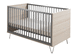 lit pour bébé simple / contemporain / en hêtre / en métal