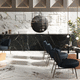 carrelage en grès cérame / brillant / finition nacré / d'intérieur
