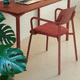 fauteuil design minimaliste / en tissu / en polyester / en polyester