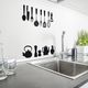 sticker mural cuisine / en vinyle