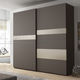 armoire contemporaine / en mélaminé / à portes coulissantes