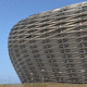 panneau sandwich pour façade / face en aluminium / âme en nid d'abeille en aluminium / non-combustible
