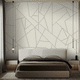 papier peint contemporain / en polyester / panoramique / aspect tissu