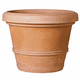 pot de jardin en plastique / rond / conique