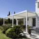 pergola bioclimatique / adossée / autoportée / en aluminium