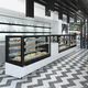 vitrine réfrigérée comptoir / pour pâtisserie / pour boulangerie / en métal