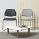 chaise visiteur contemporaine / d'intérieur / en résille / en polypropylène