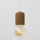 suspension / en satin / en chêne / contemporaine