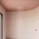 pommeau de douche encastrable / au plafond / rond / pluie