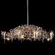 lustre contemporain / en cristal / en acier / professionnel